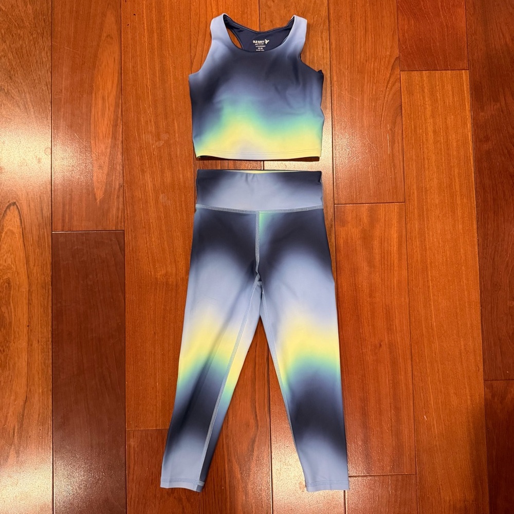 Old Navy Blue Activewear Top